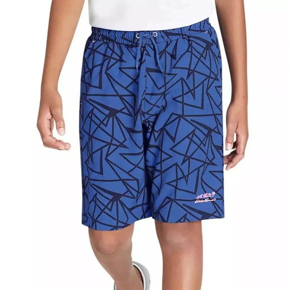 Eddie Bauer Youth Hybrid Swim/Day Shorts UPF 50+ - - Picture 3 of 8